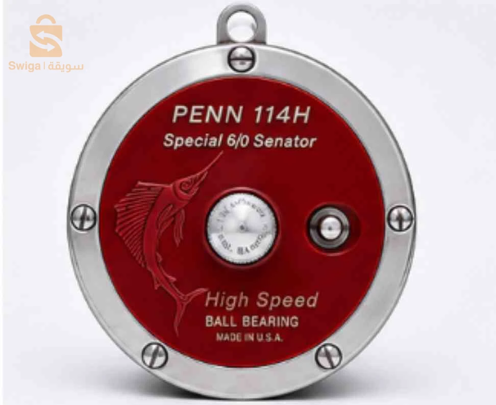 Penn Senator 114H Special 6/0 High Speed – One Piece Frame (مع العلبة الأصلية)