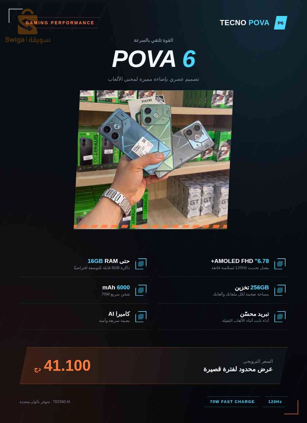 TECNO POVA6