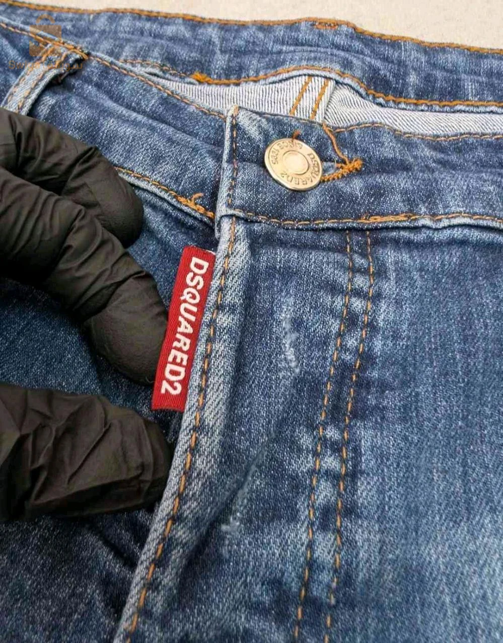 Bermuda jeans Desquards2 Original pour homme Taille : 48