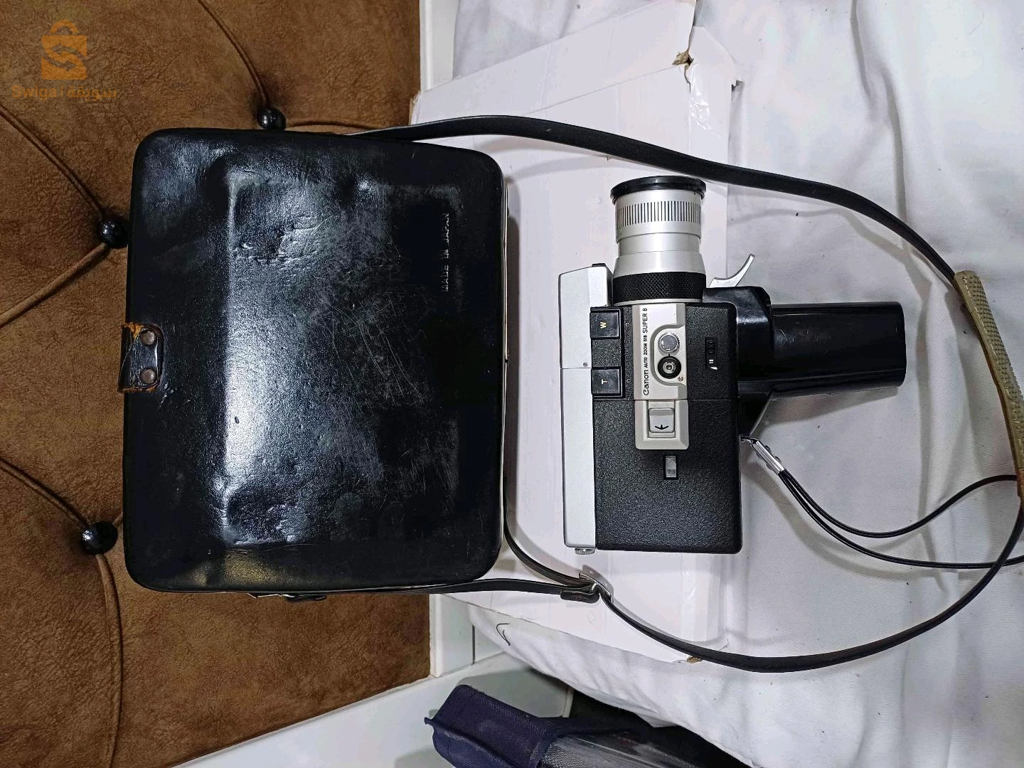 Camera vintag Super 8 Canon Auto Zoom 518 Avec Sacoche, Made In Japan