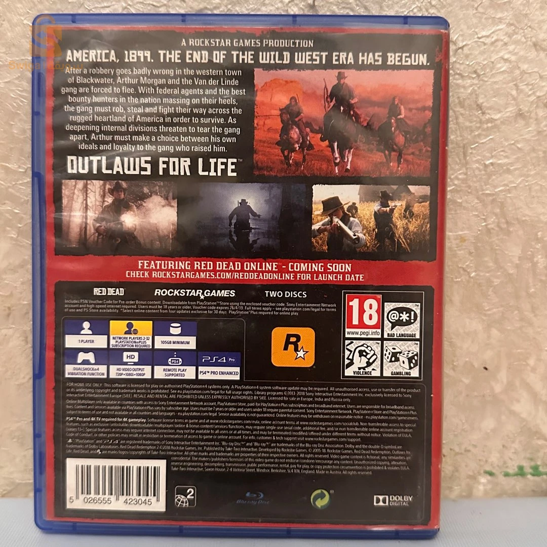 Red Dead Redemption 2 – PS4