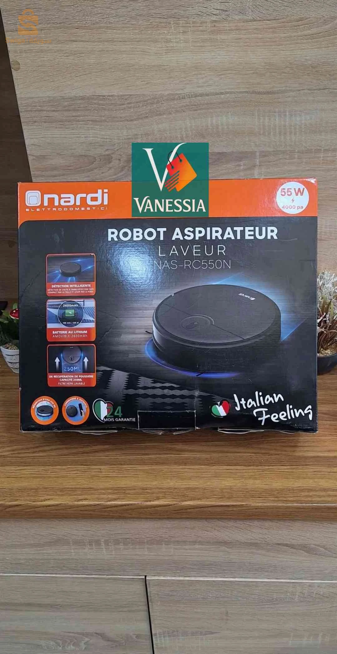 Aspirateur Robot Marque Nardi Noir (40.000) 4 million