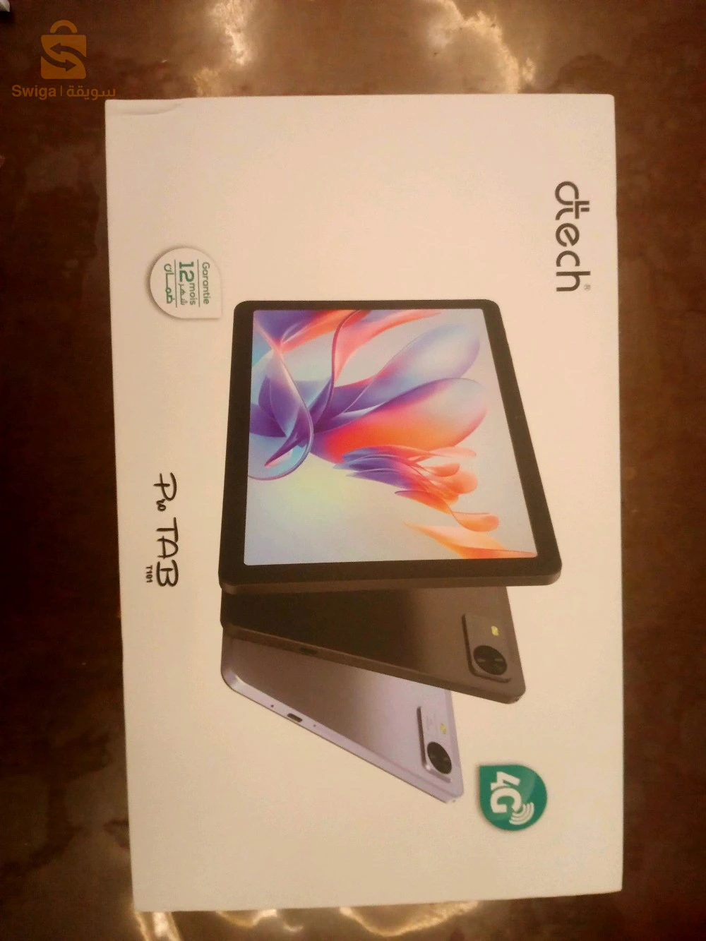 تابلت D-tech Pro TAB T101 مساحة 64GB / 4GB RAM نظيفة بزاف