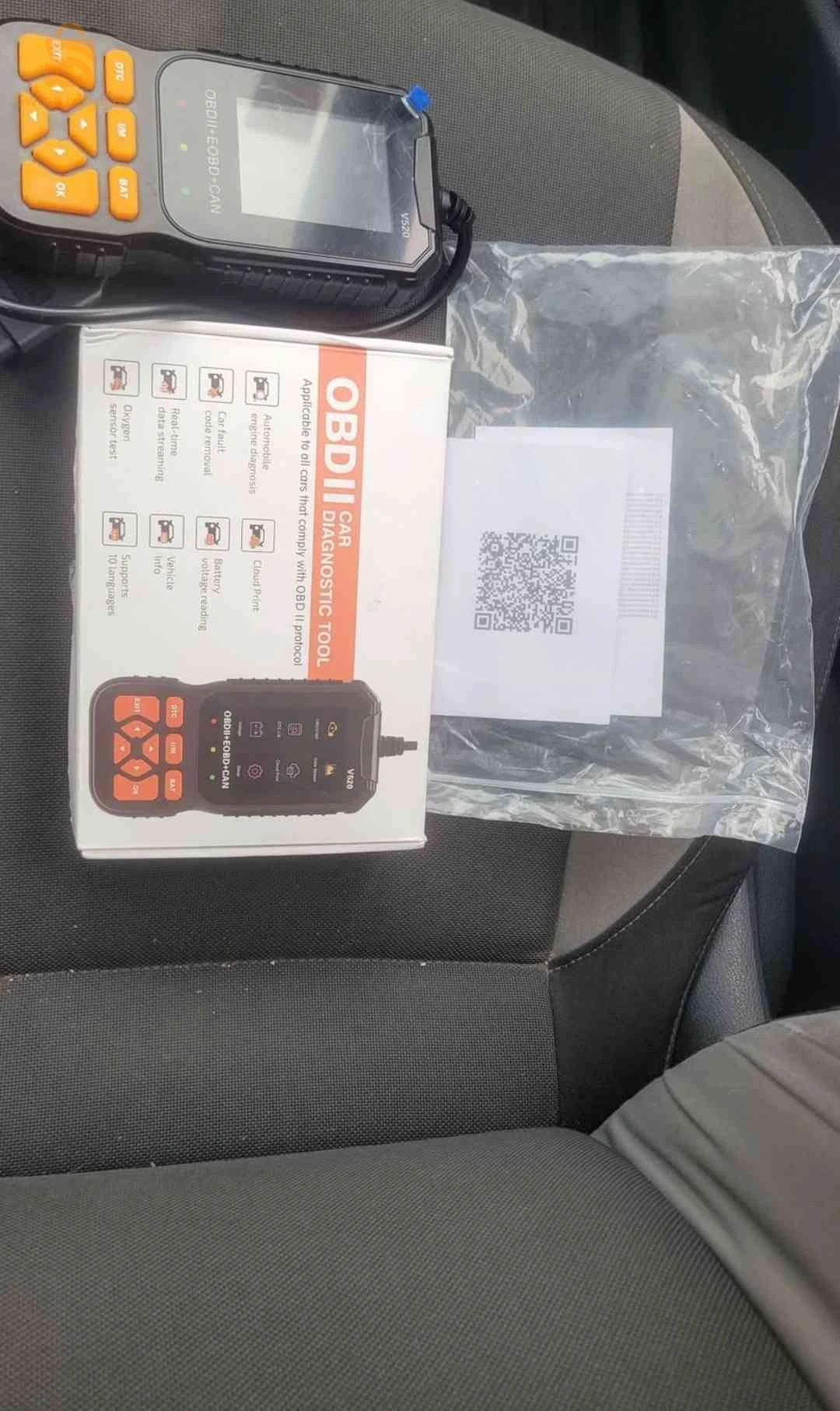 scanner auto obd2 v520