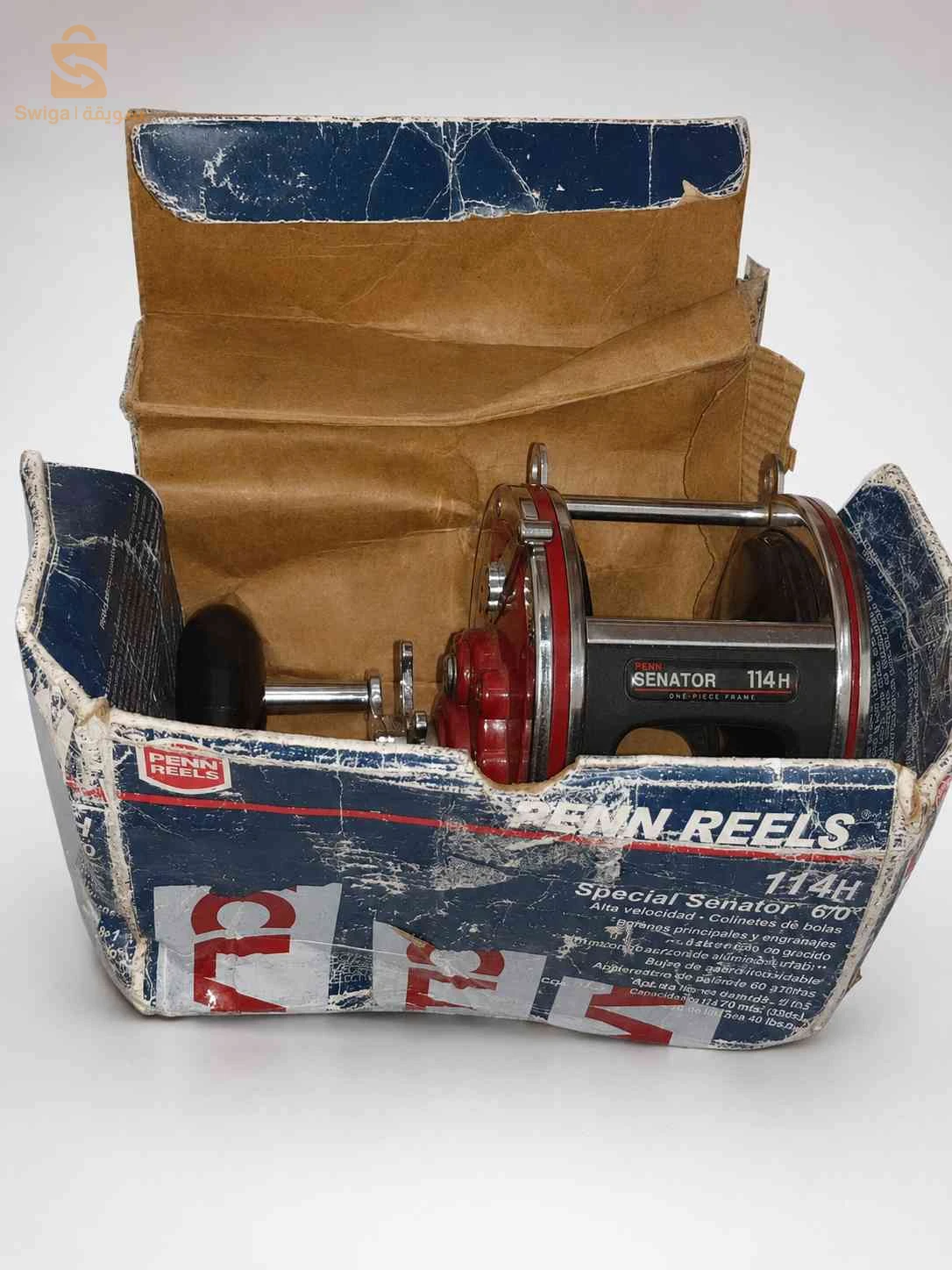 Penn Senator 114H Special 6/0 High Speed – One Piece Frame (مع العلبة الأصلية)