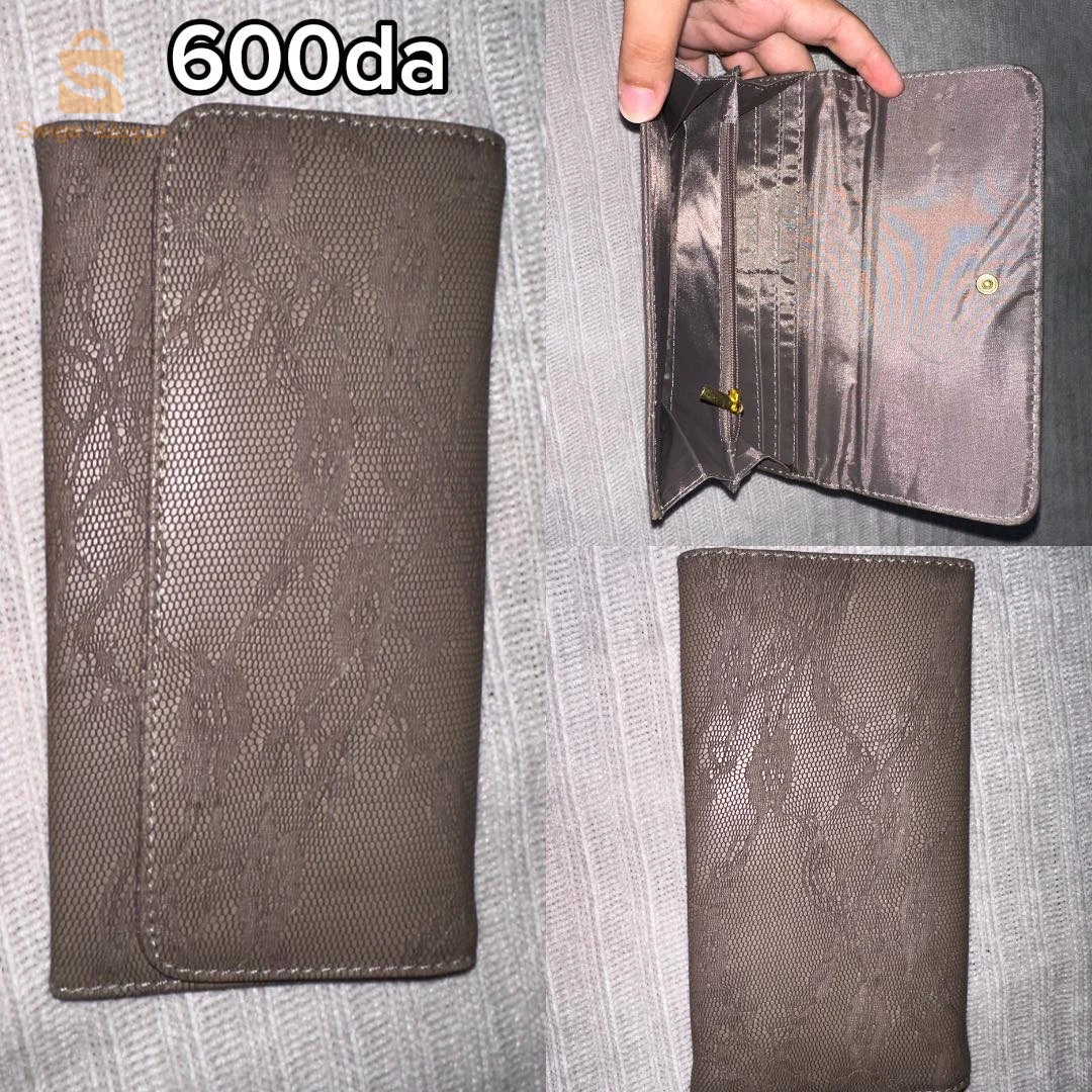 Sac véritable cuir et portefeuille