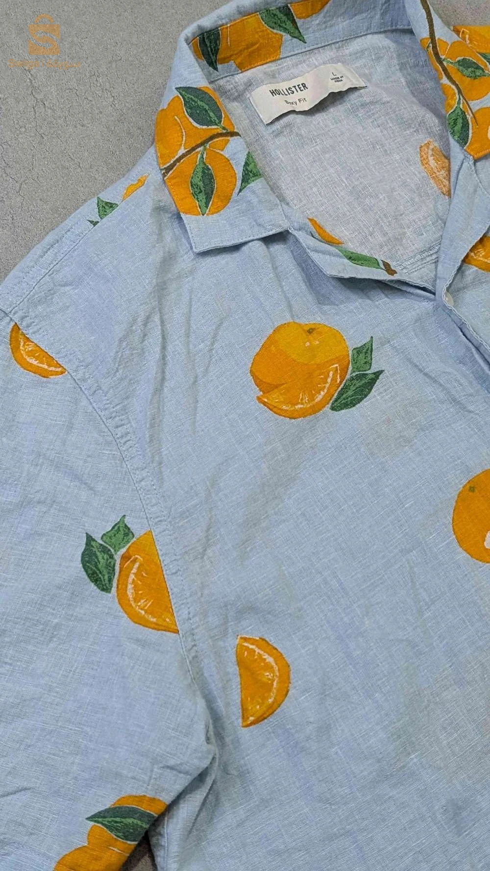 Chemise Original Hollister Sicile Vibe