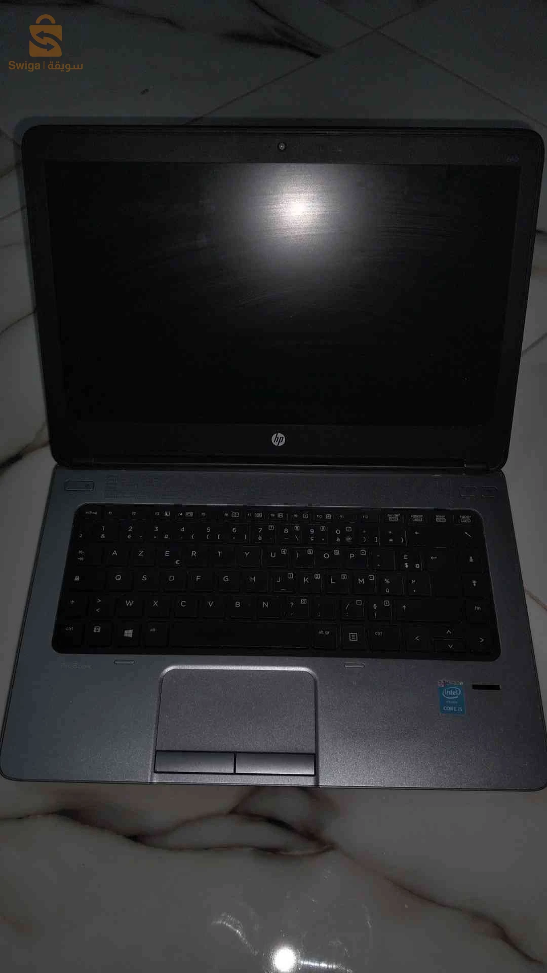 💻 الموديل: HP ProBook 640 G1
⚙️ المعالج: Intel Core i5-4210M
🧬 الجيل: الرابع
🔥 الأنوية: 2 Cores / 4 Threads
⚡ السرعة: 2.60 GHz، حتى 3.20 GHz Turbo
🧠 RAM: 4 GB DDR3
🎮 كارت الشاشة: Intel HD Graphics 4600
🖥️ الشاشة: 14 بوصة