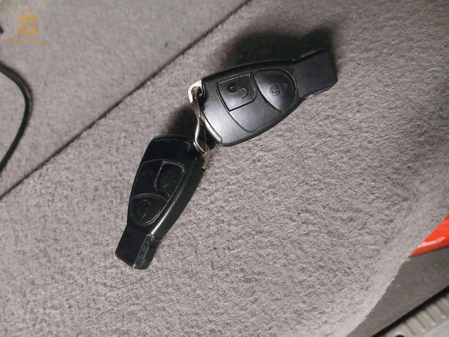 2 clé d'origine Mercedes très bon état