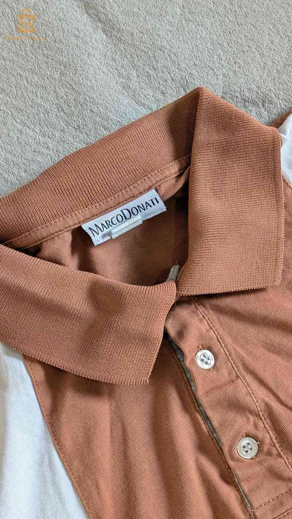 Marco Donatti 🇮🇹 polo pour homme - Taille: L