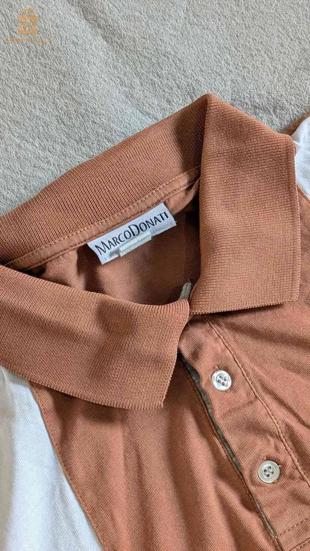 Marco Donatti 🇮🇹 polo pour homme - Taille: L