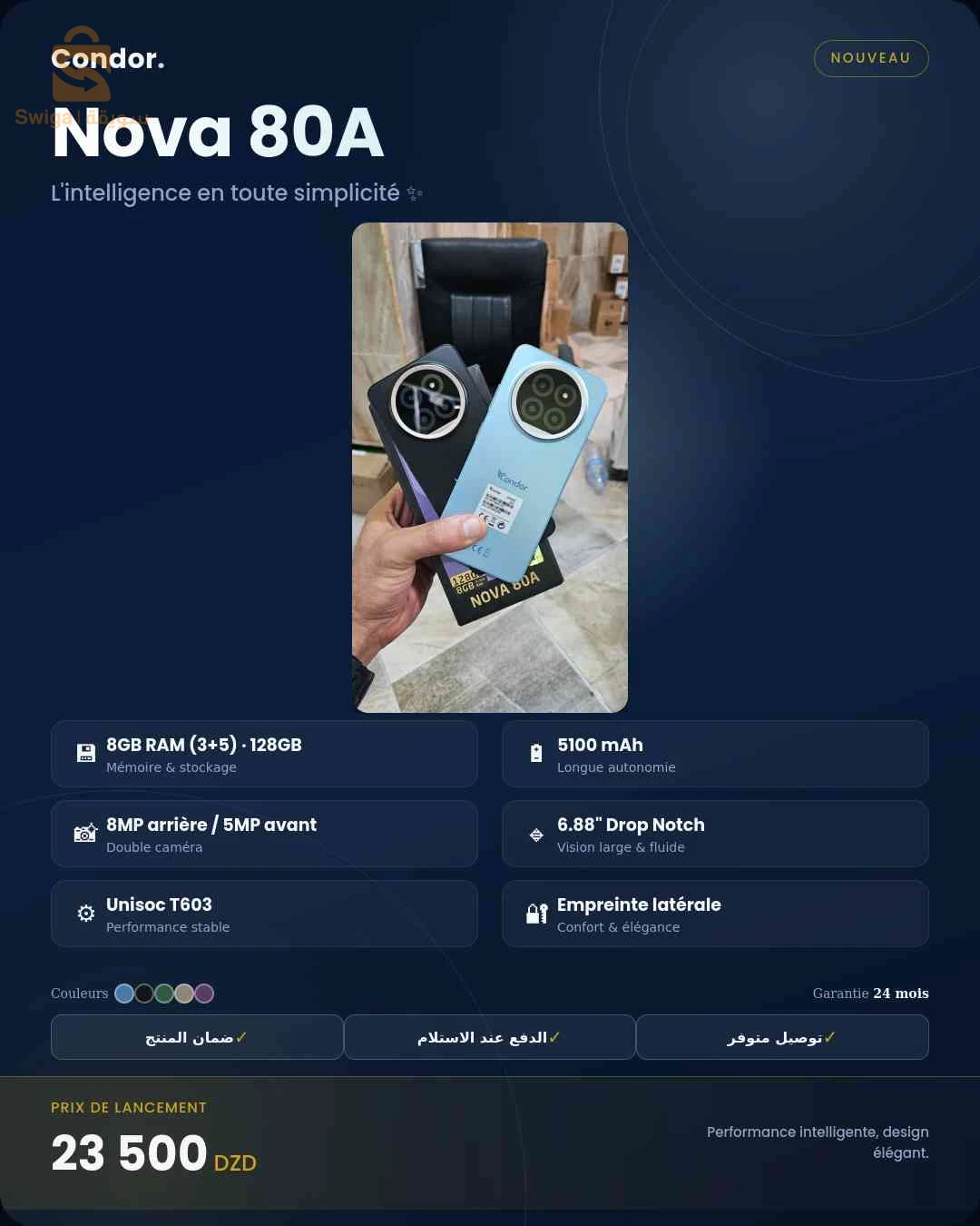 condor  NOVA 80A