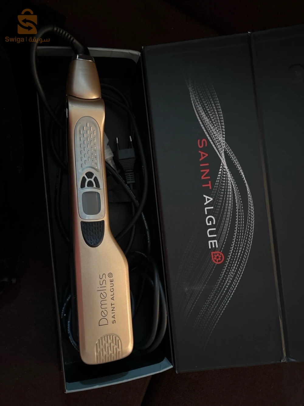 Lisseur professionnel Demeliss Titanium Saint Algue – Neuf