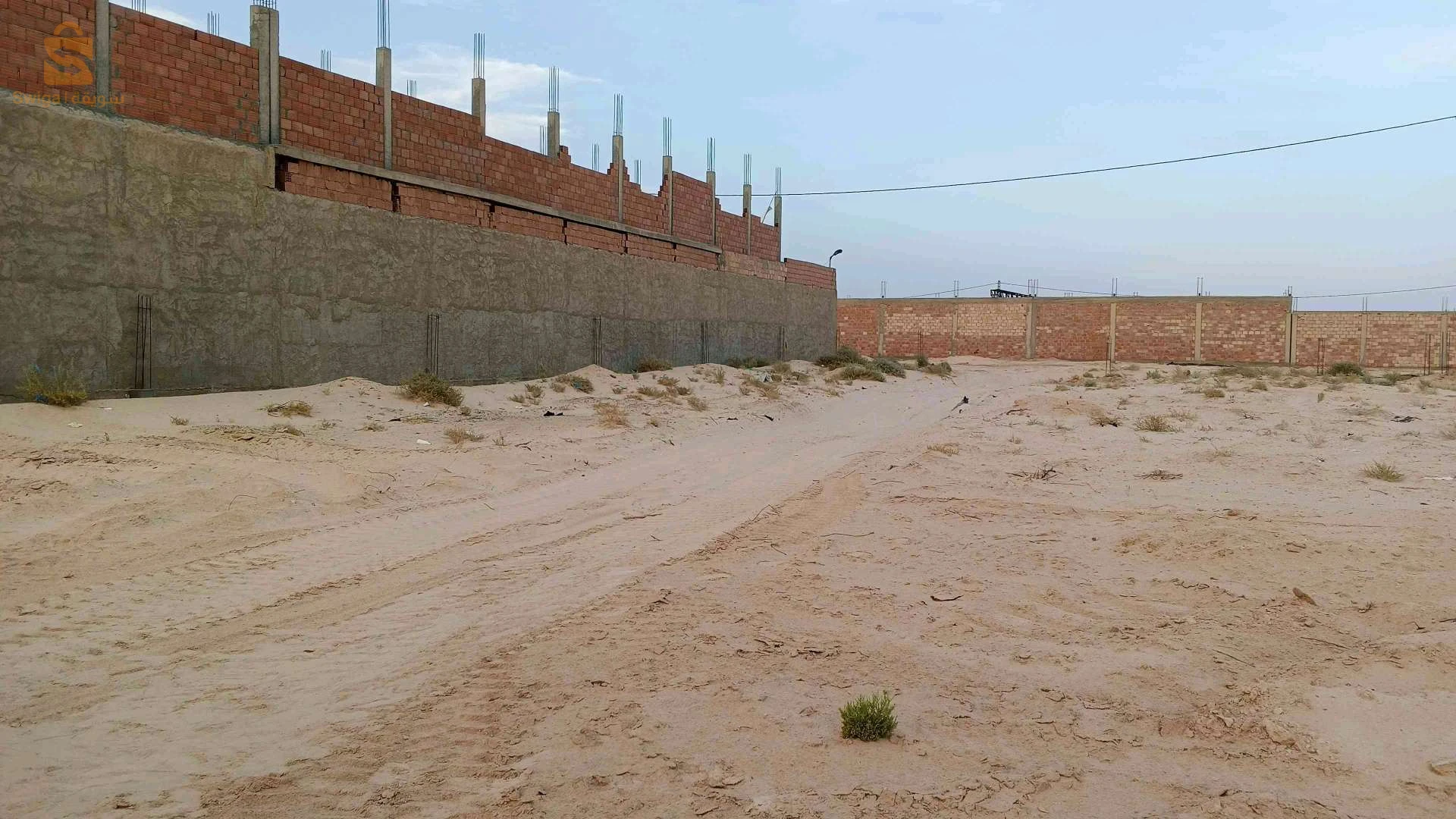 قطعة أرض في المنطقة الصناعية بمدينة جامعة ولاية المغير