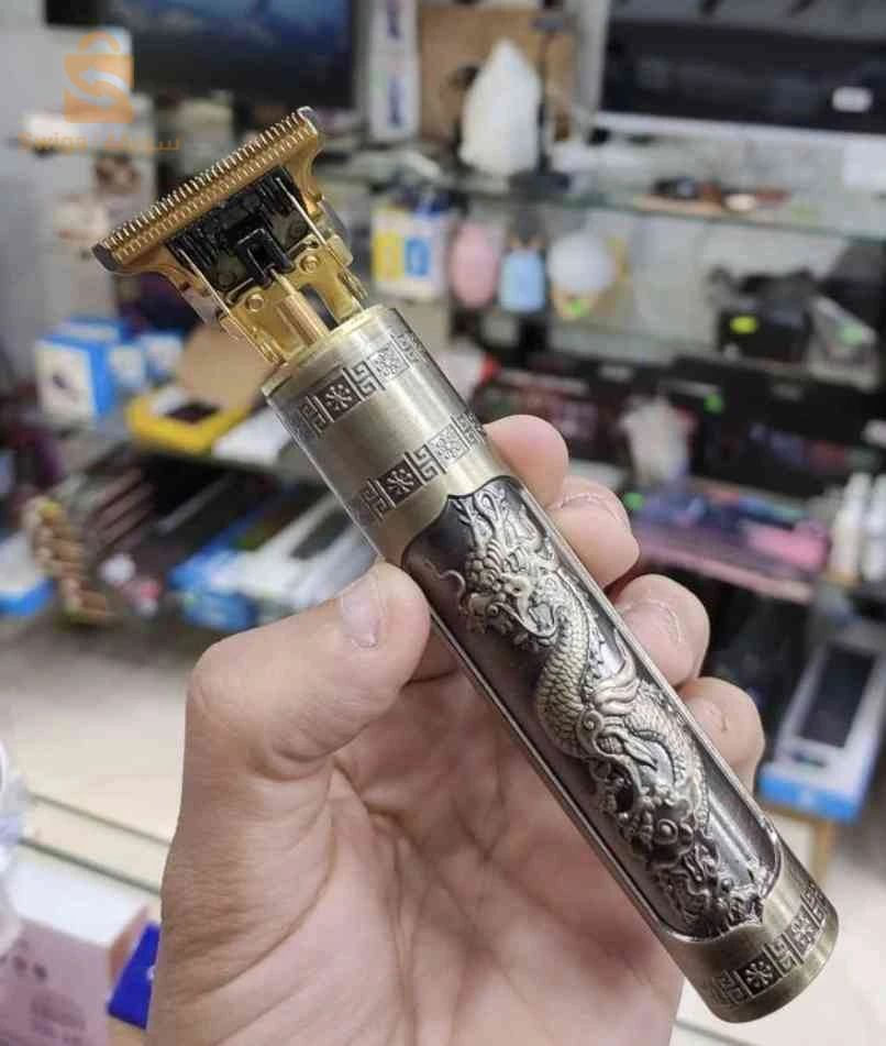 العنوان: ماكينة حلاقة وتحديد اللحية الاحترافية Kemei KM-T9 الأصلية 10W