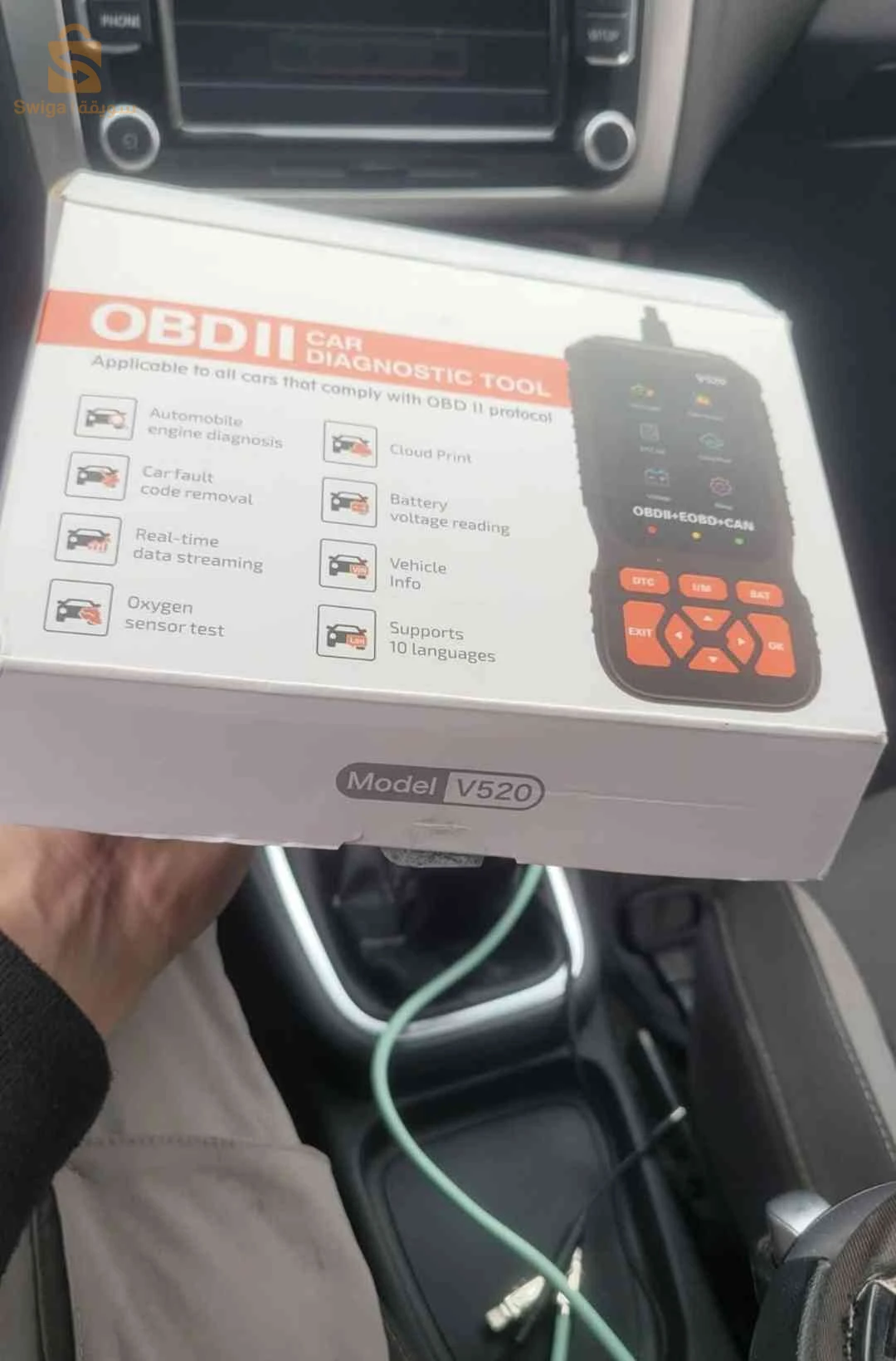 scanner auto obd2 v520