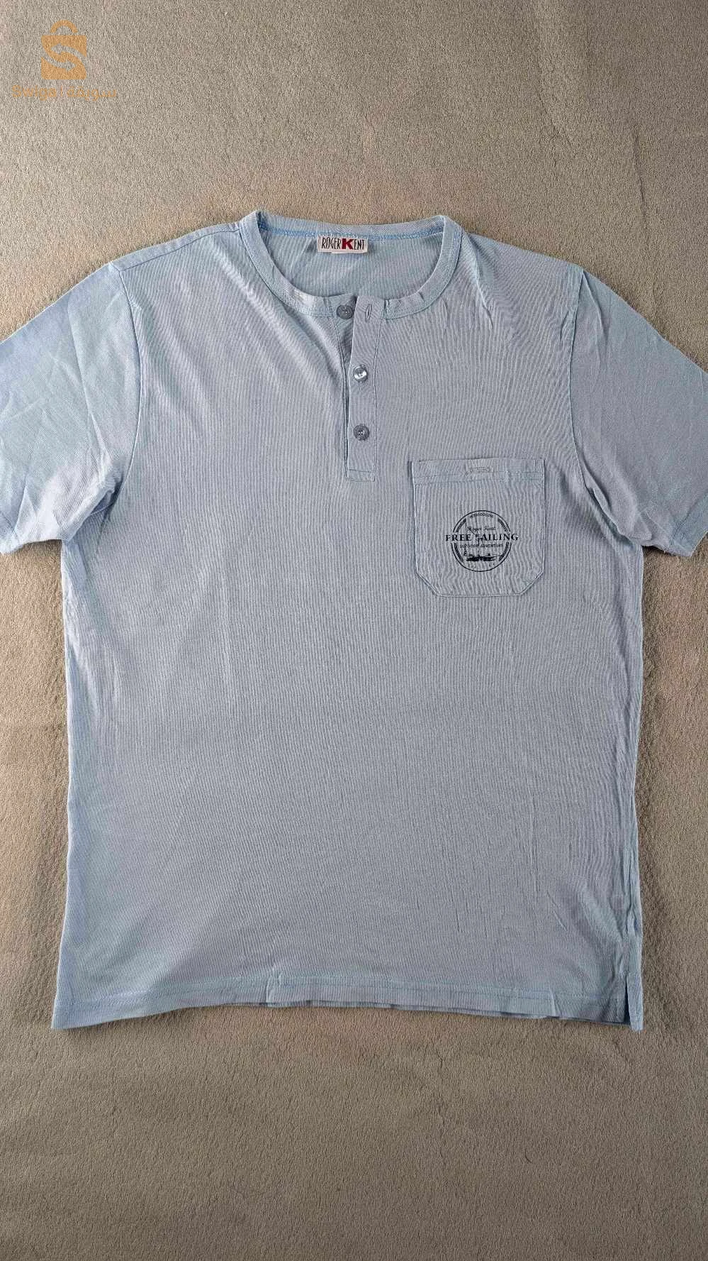 polo Shirt 👕 pour homme Roger Kent- Taille : L