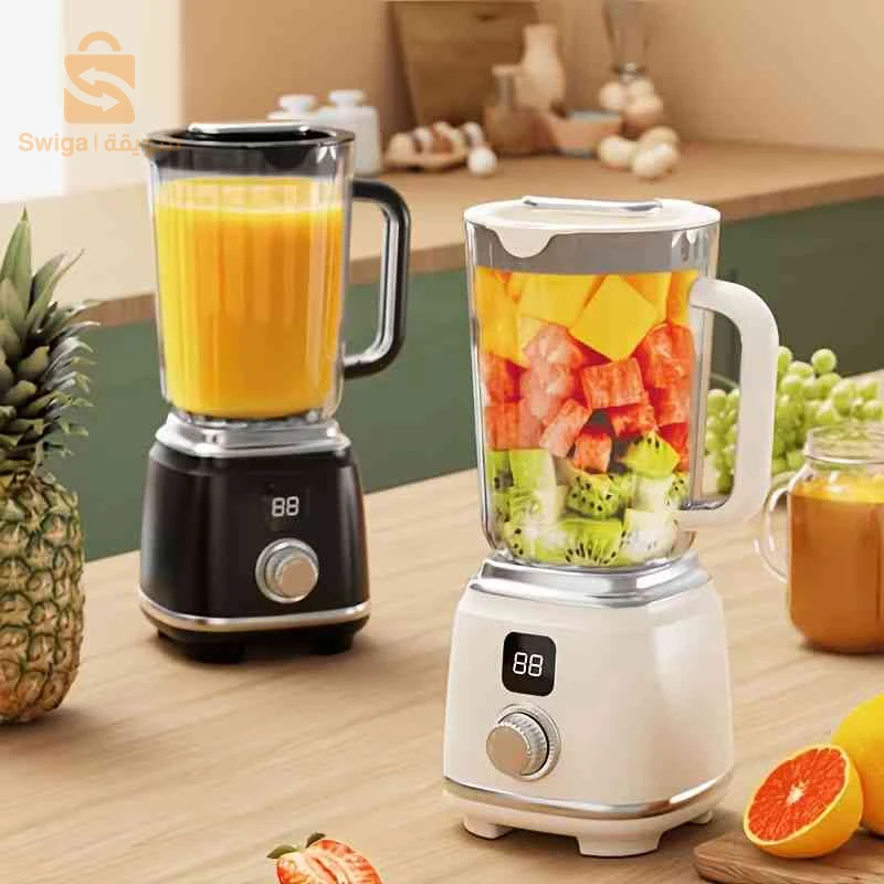 Extracteur de Jus Portable et Mélangeur Électrique Ultra-Léger et Facile à Nettoyer - عصّارة فواكه وخضروات محمولة بمحرك عالي السرعة