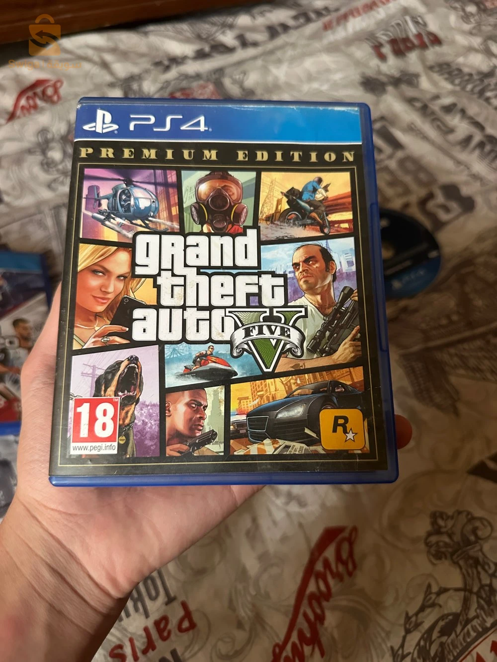 les cd ps4 
قاع بمليون ونص