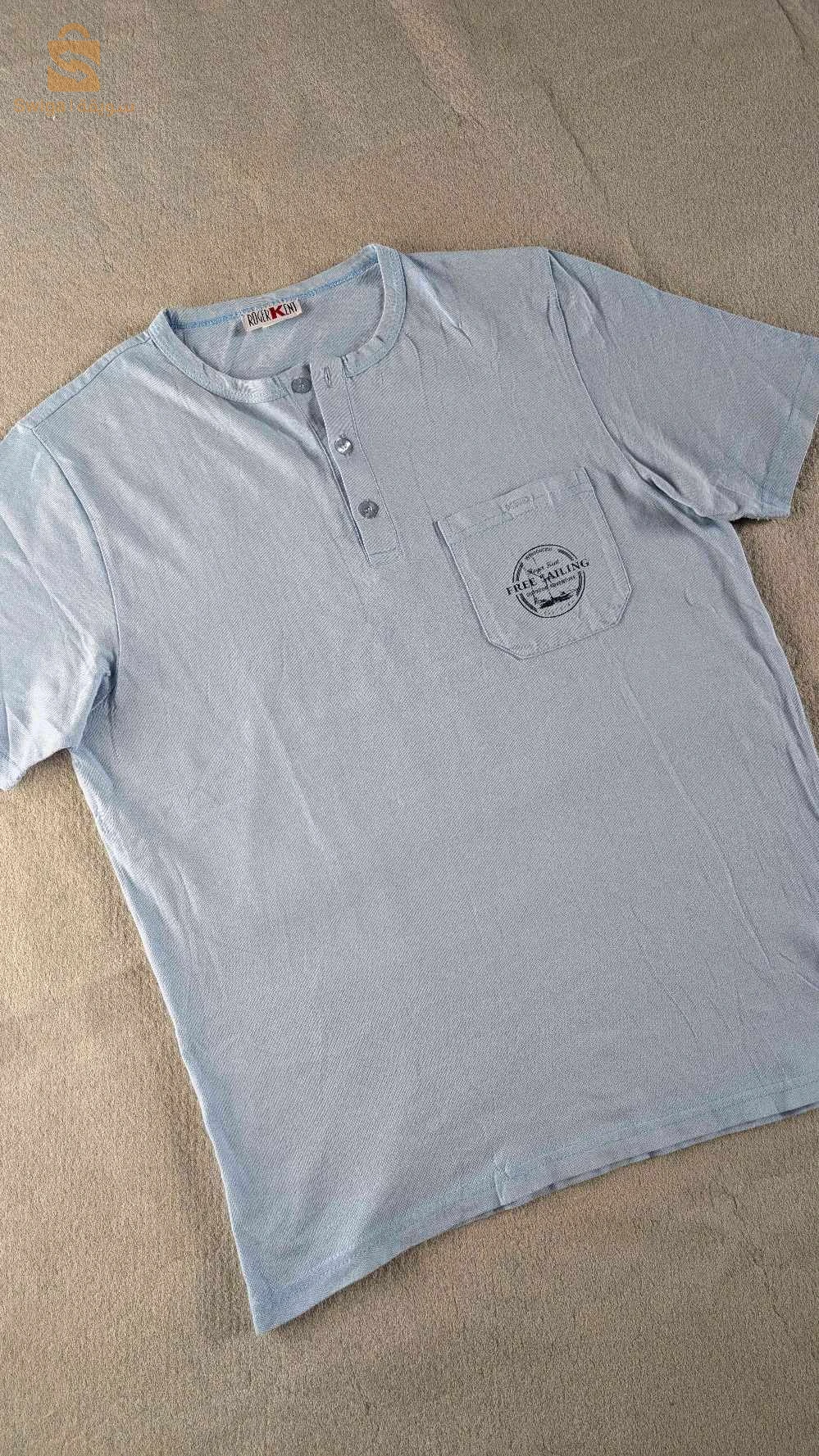 polo Shirt 👕 pour homme Roger Kent- Taille : L
