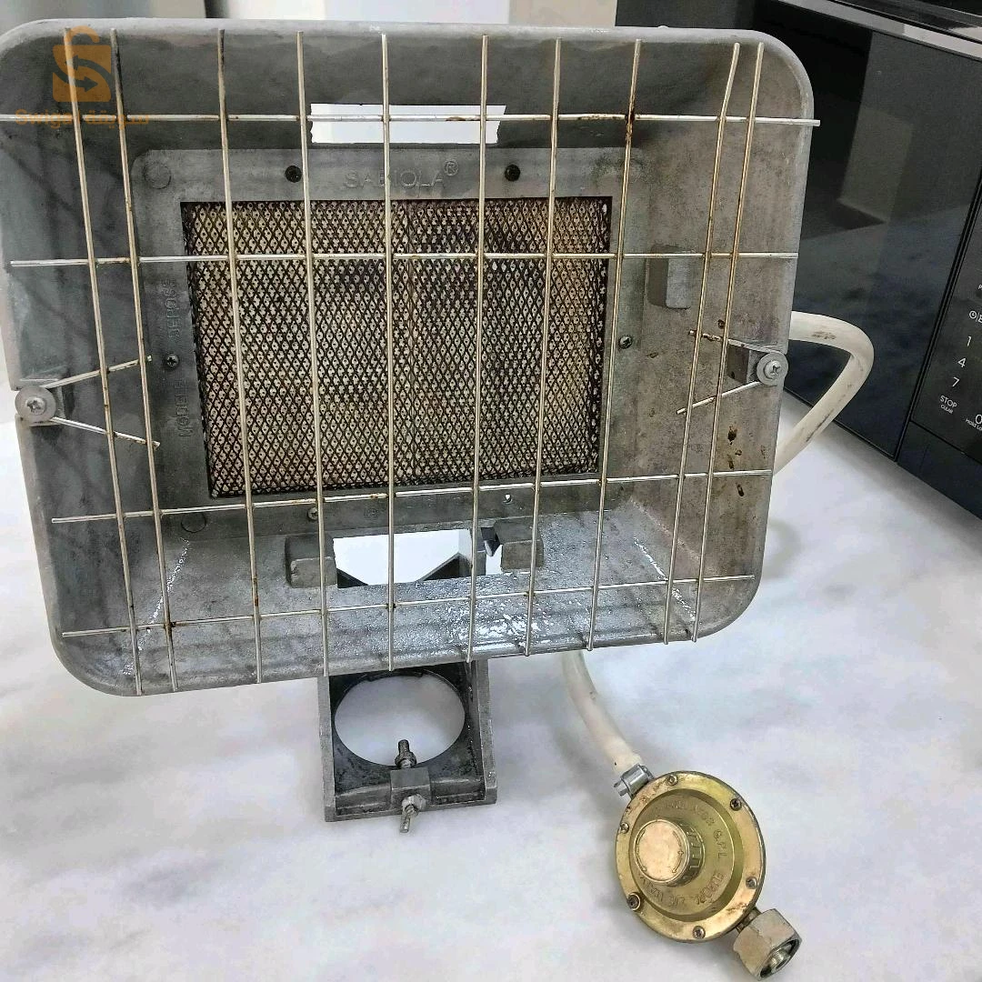 🔥دفأة غاز بالأشعة (Radiant Gas Heater)