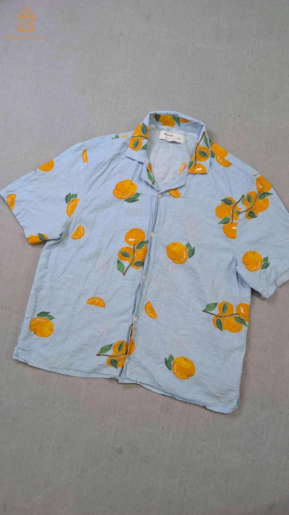 Chemise Original Hollister Sicile Vibe