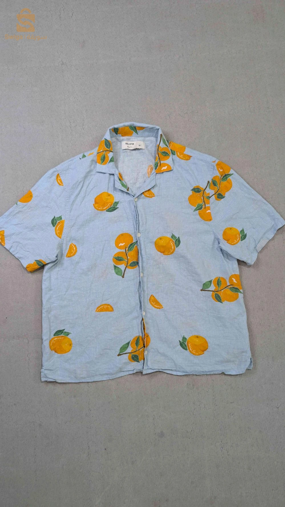 Chemise Original Hollister Sicile Vibe