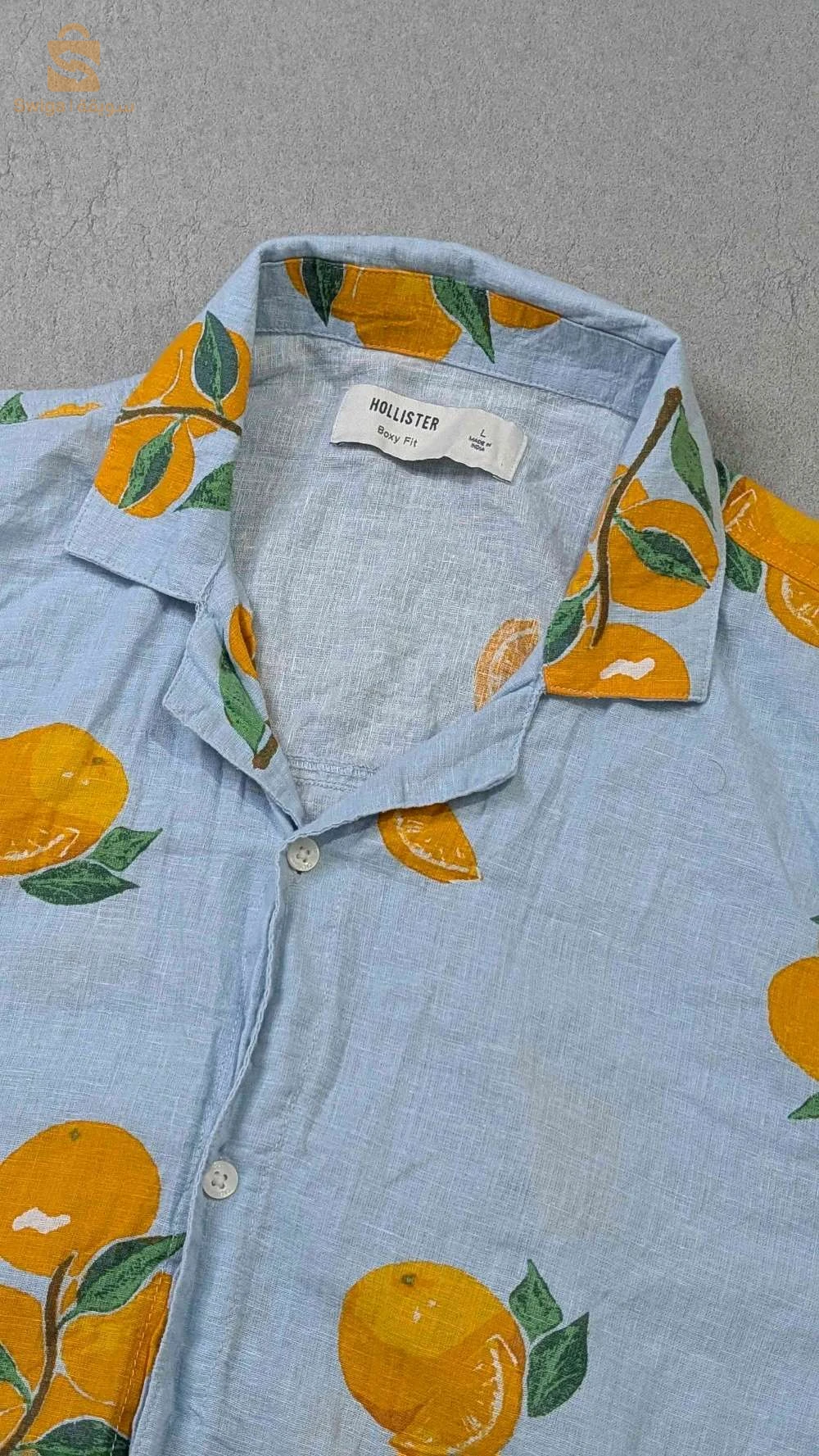 Chemise Original Hollister Sicile Vibe