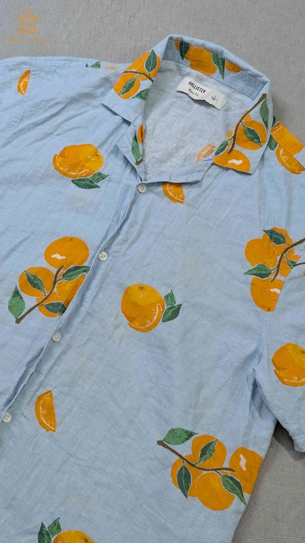 Chemise Original Hollister Sicile Vibe