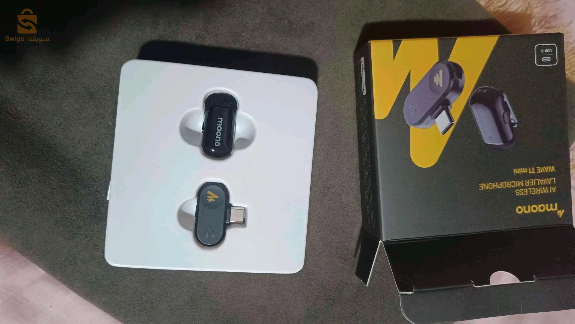 ميكروفون لاسلكي Wireless microphone 
Maono ✅