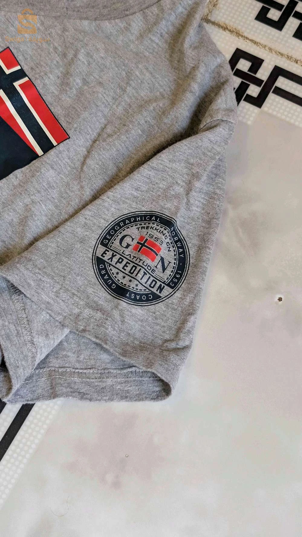 Tshirt norway Original 🇳🇴 pour homme - Gris