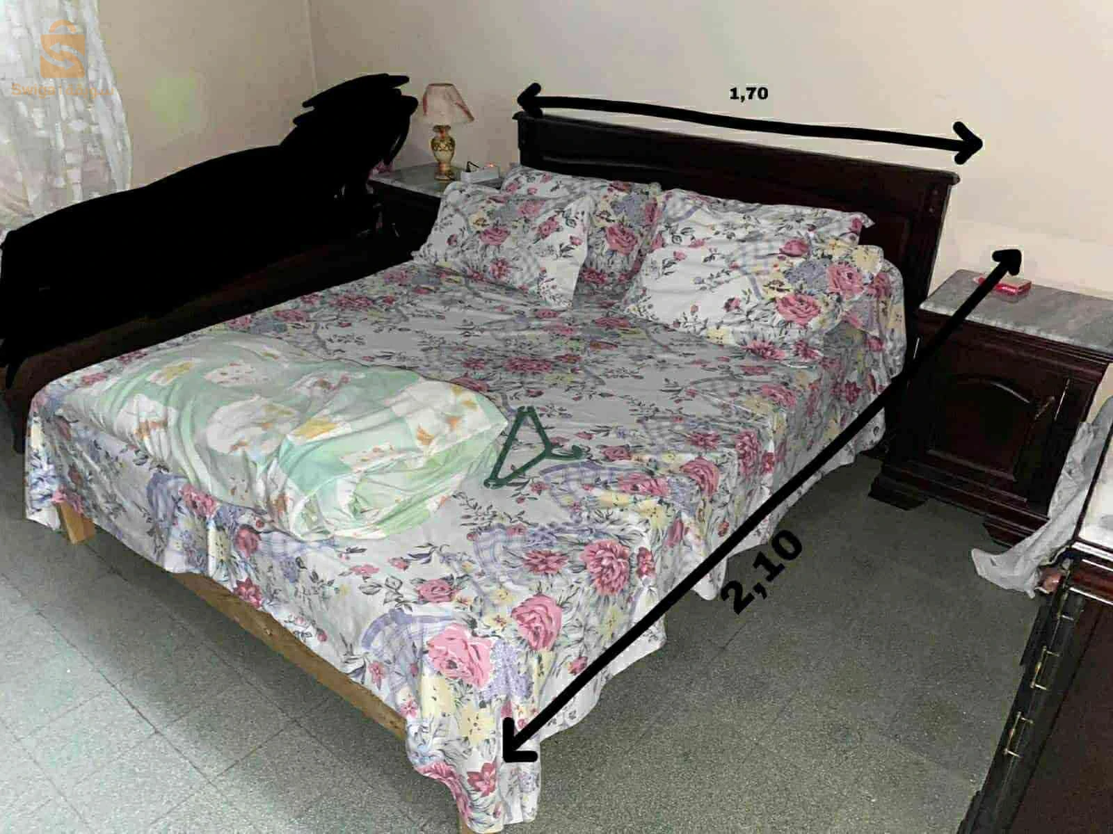 un lit 2 place