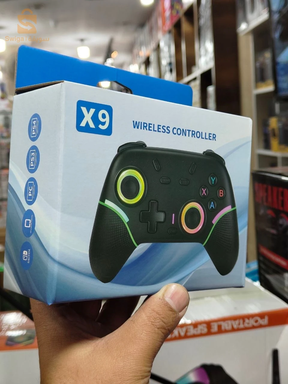 💢 manette بلوتوث 💢
تمشي مع PS4 + PS3 + Pc و زيد تمشي مع الهاتف النقال 😃😃