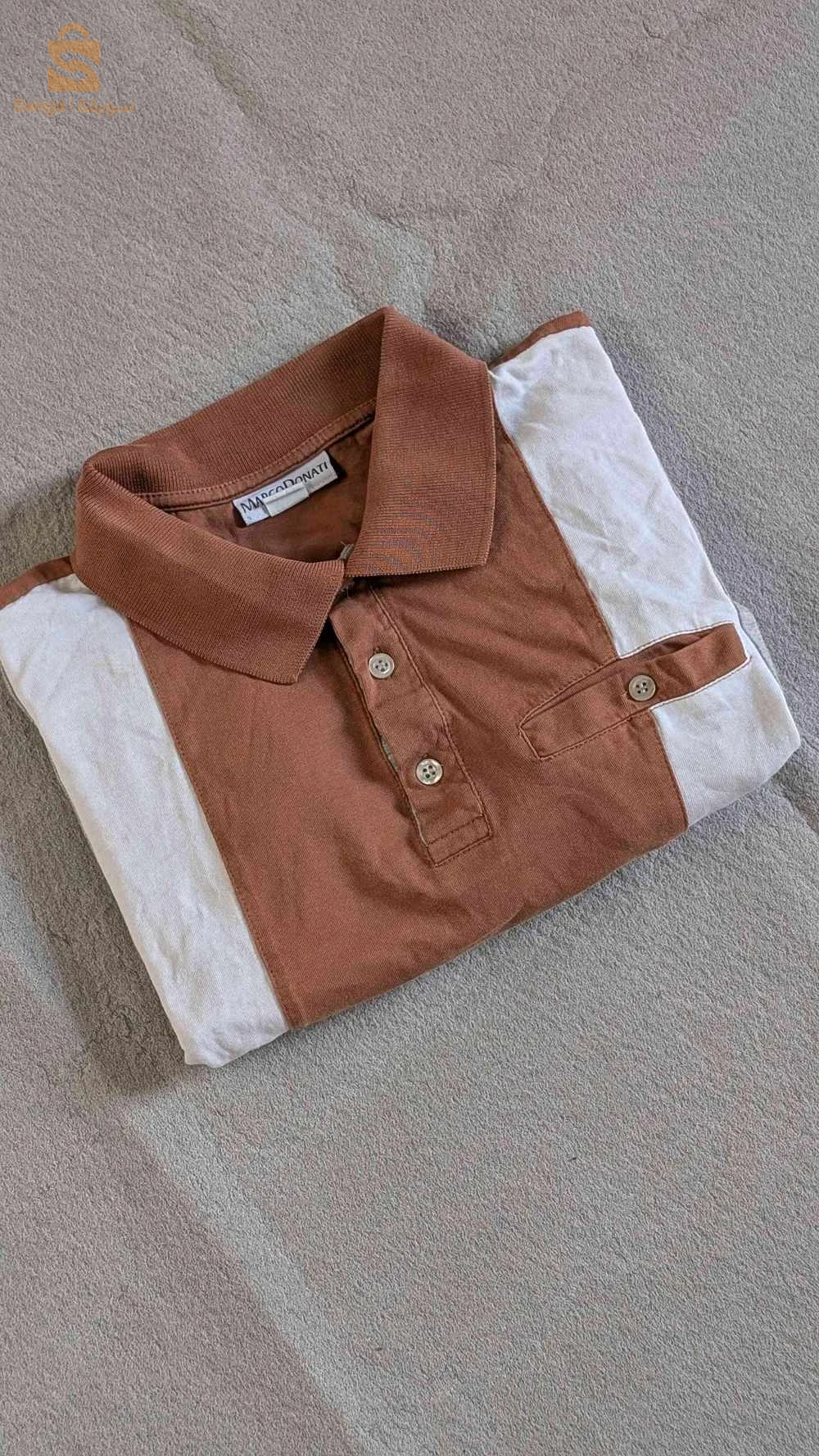 Marco Donatti 🇮🇹 polo pour homme - Taille: L