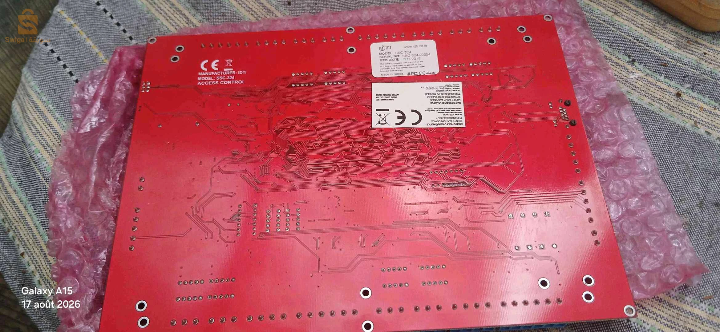2x Cartes mères pour Portique Détecteur de Métaux Ranger Intelliscan (SBC-804)