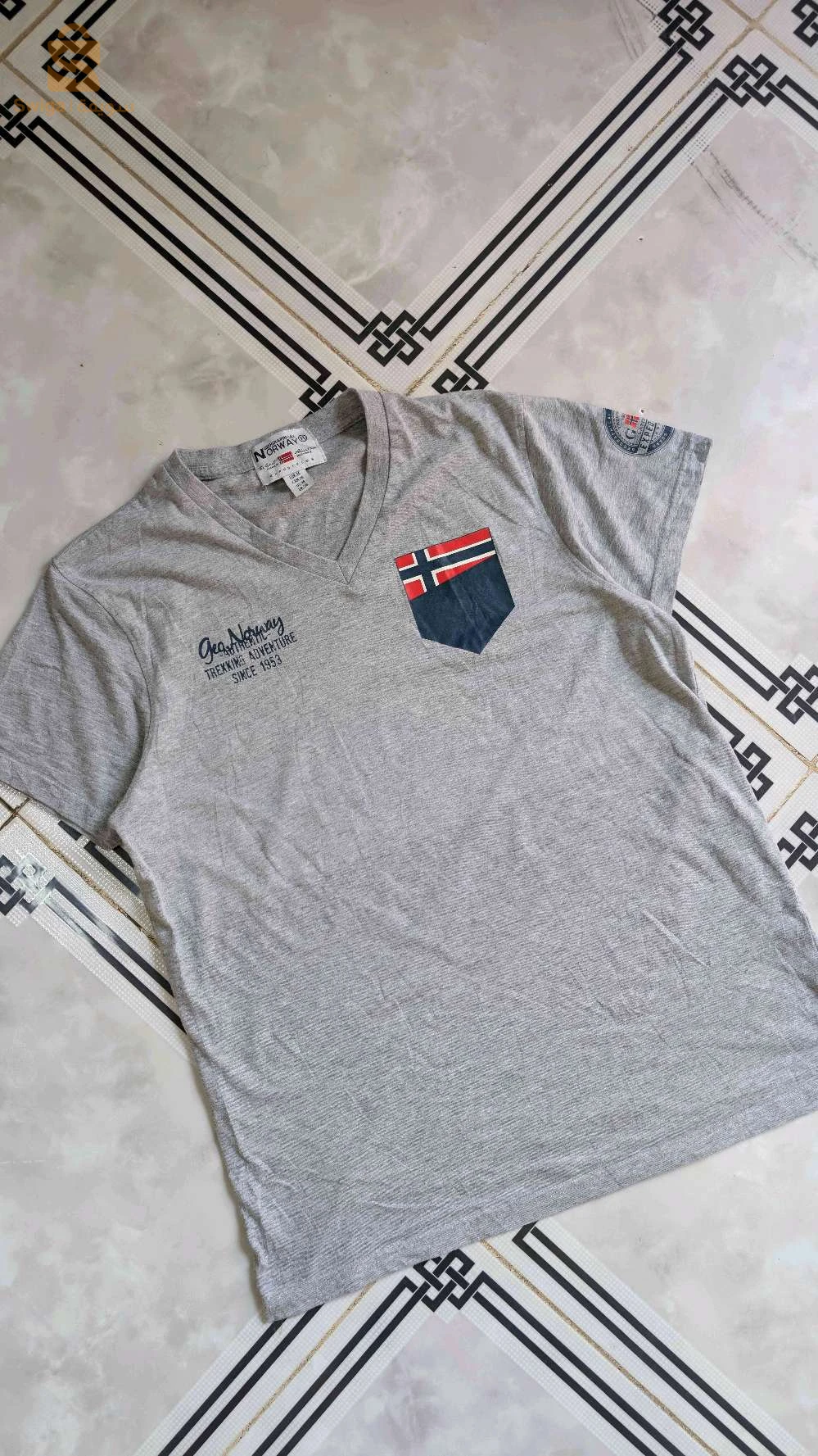 Tshirt norway Original 🇳🇴 pour homme - Gris