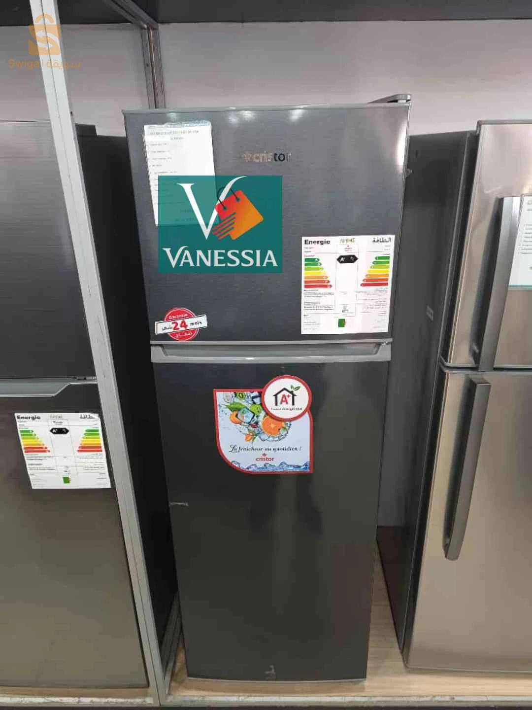 Refregirateur Cristor Defrost 410L