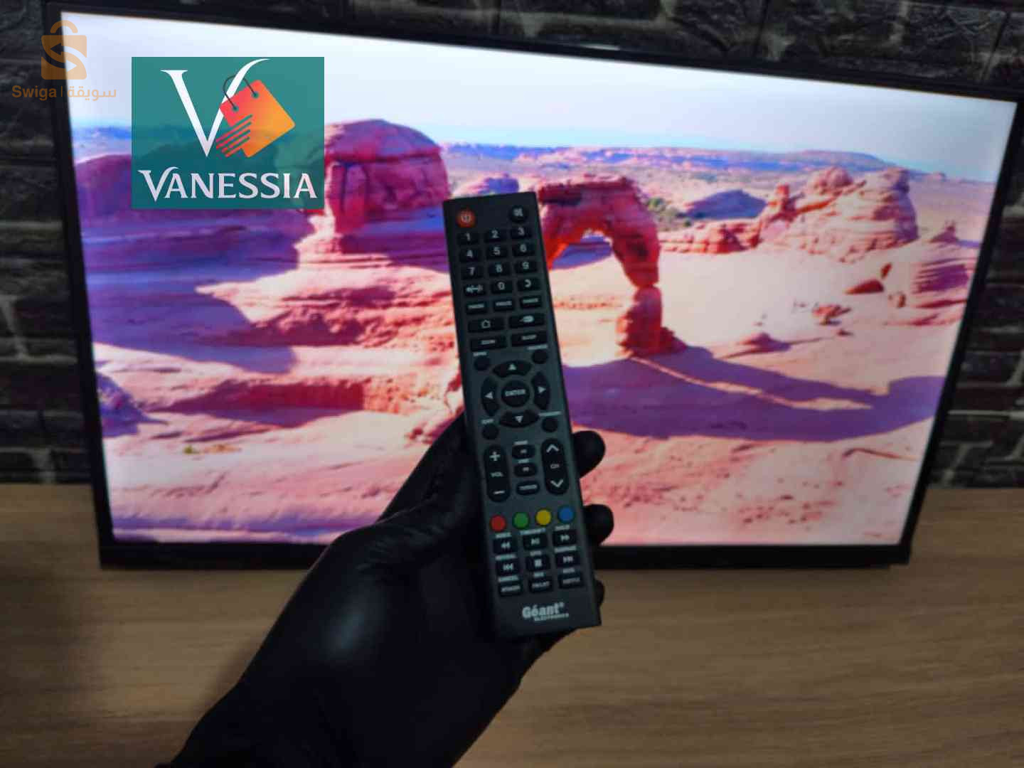 Télévision Marque Géant 32P Simple Avec Démo Intégré Qled Tv