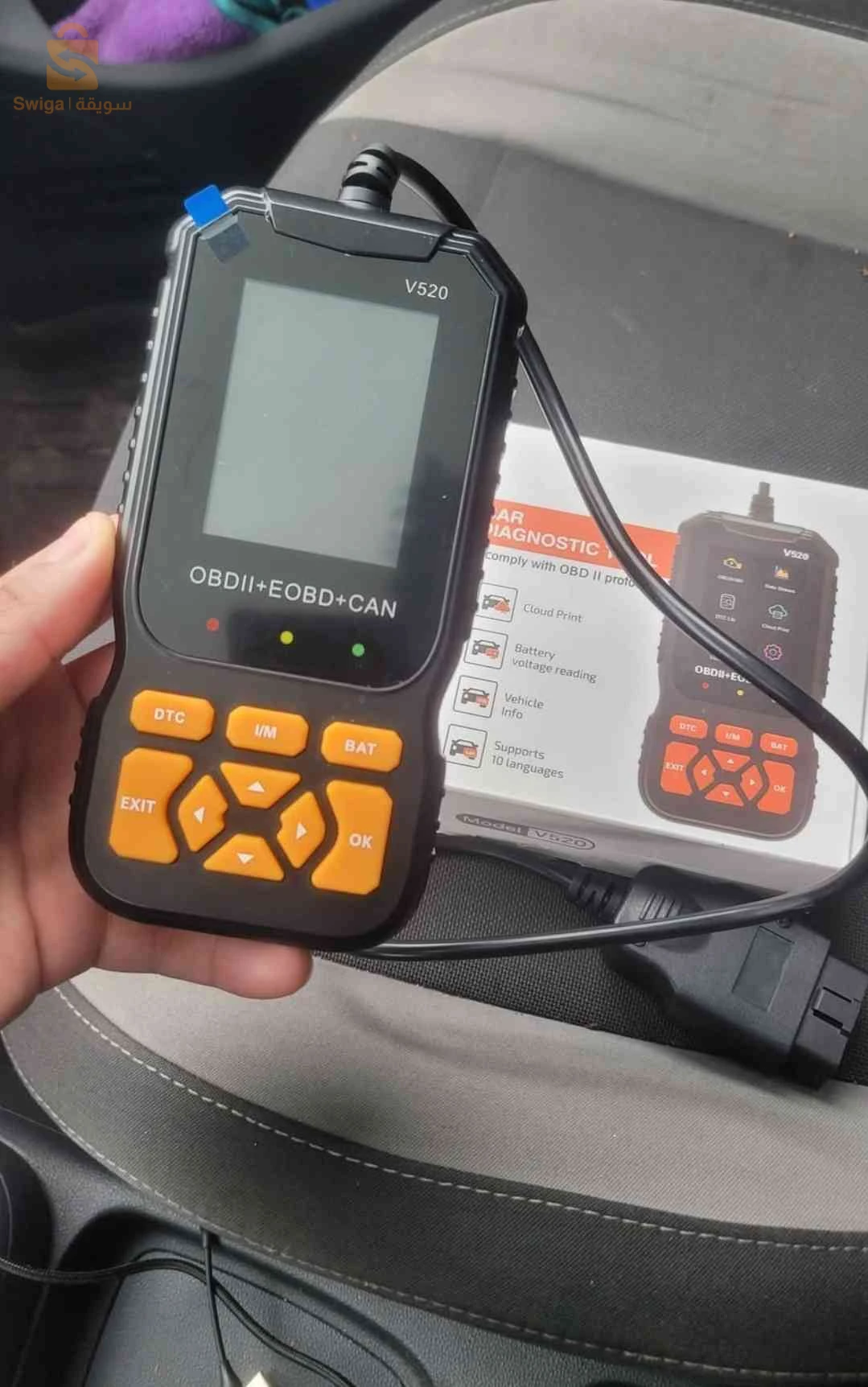 scanner auto obd2 v520