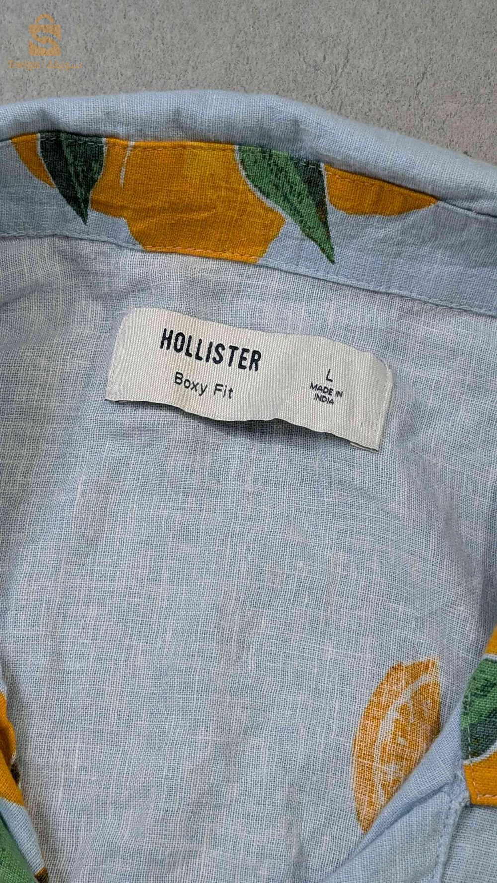 Chemise Original Hollister Sicile Vibe