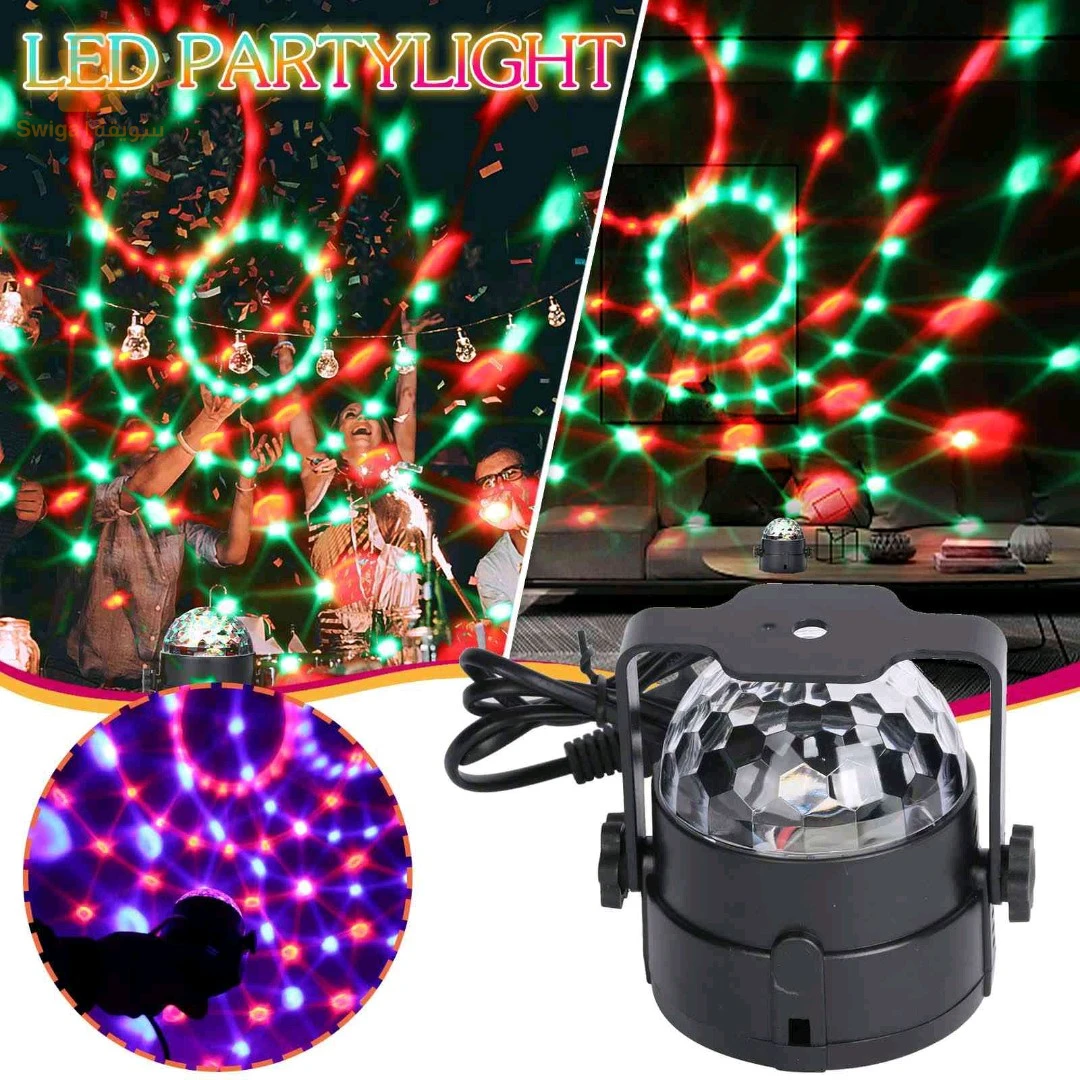 Projecteur LED Effet Vague d'Eau et Music Bluetooth LT-910LED - مصباح إسقاط إضاءة المائية مع مكبر صوت بلوتوث