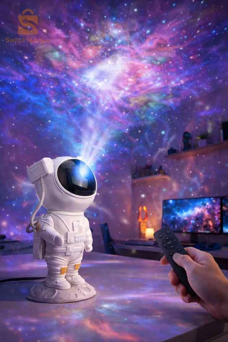 astronaut galaxy projector
