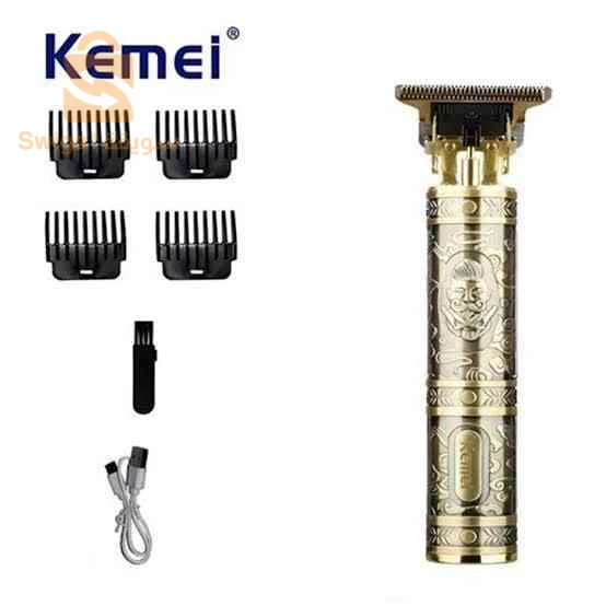 العنوان: ماكينة حلاقة وتحديد اللحية الاحترافية Kemei KM-T9 الأصلية 10W