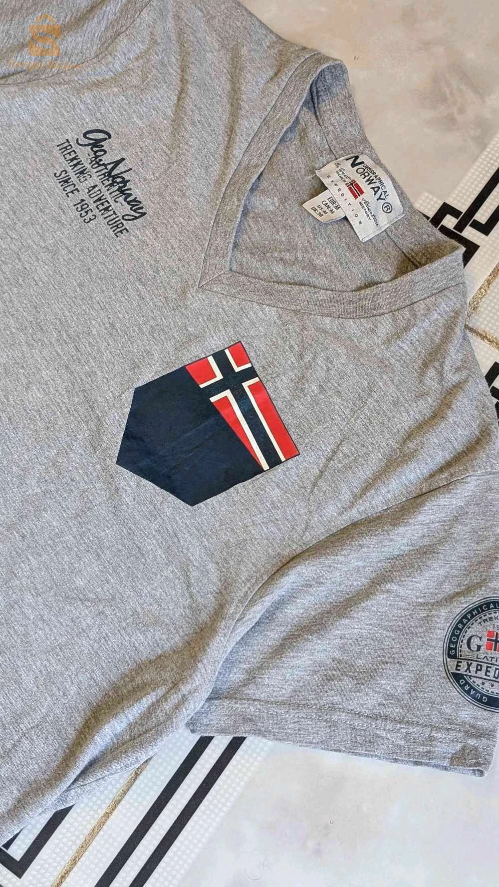 Tshirt norway Original 🇳🇴 pour homme - Gris