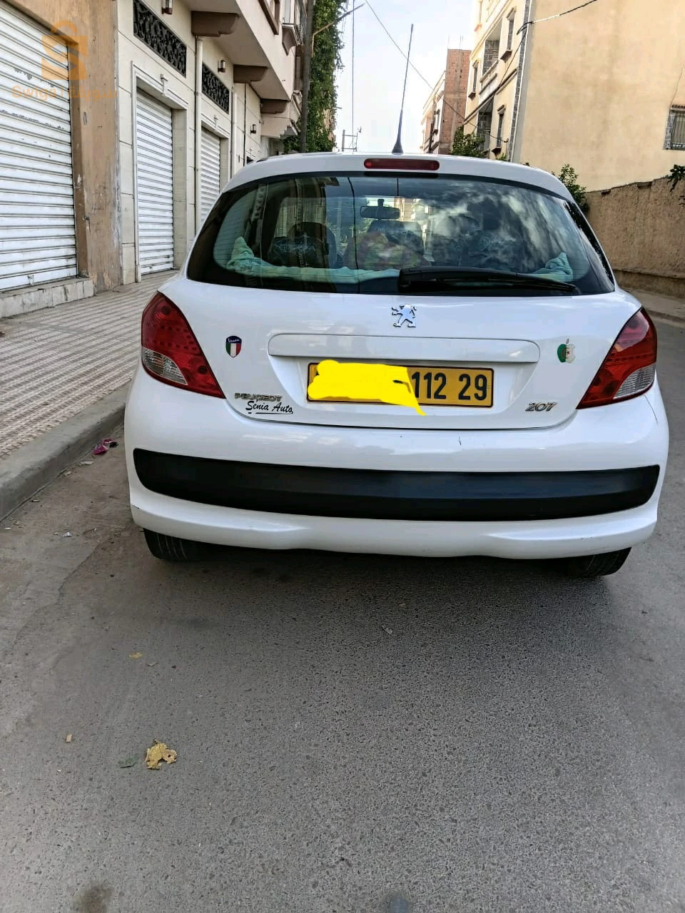 Peugeot 207 2012 MASCARA