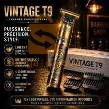 ماكينة حلاقة وتحديد اللحية Vintage T9 التنين الذهبي الأصلية 🌟