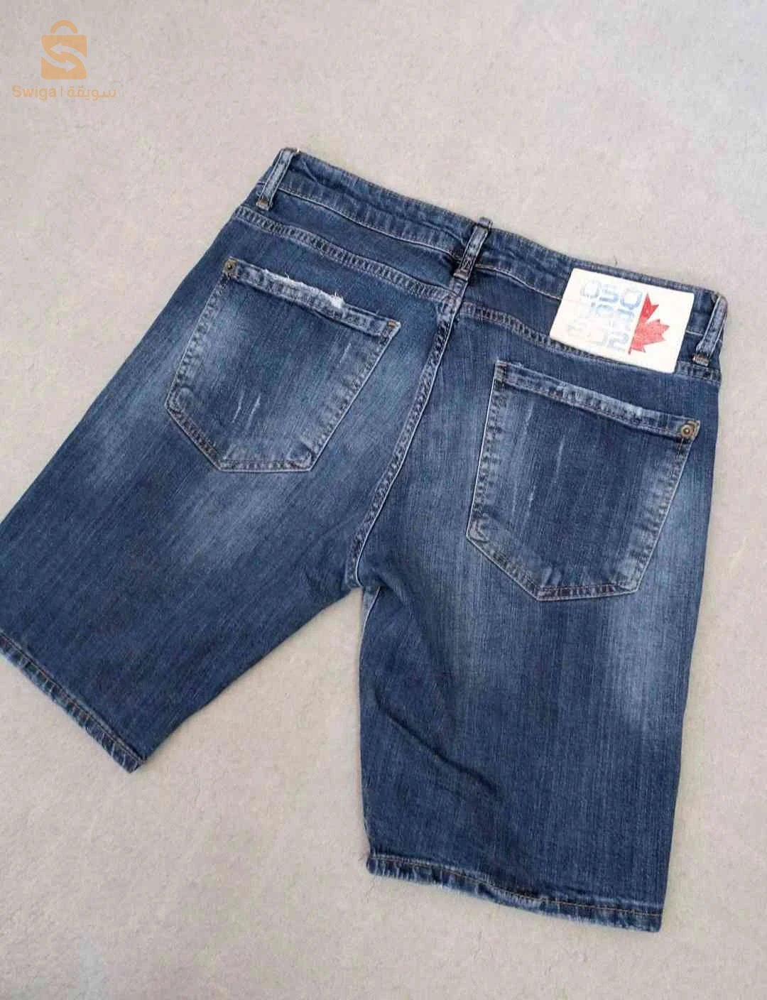 Bermuda jeans Desquards2 Original pour homme Taille : 48