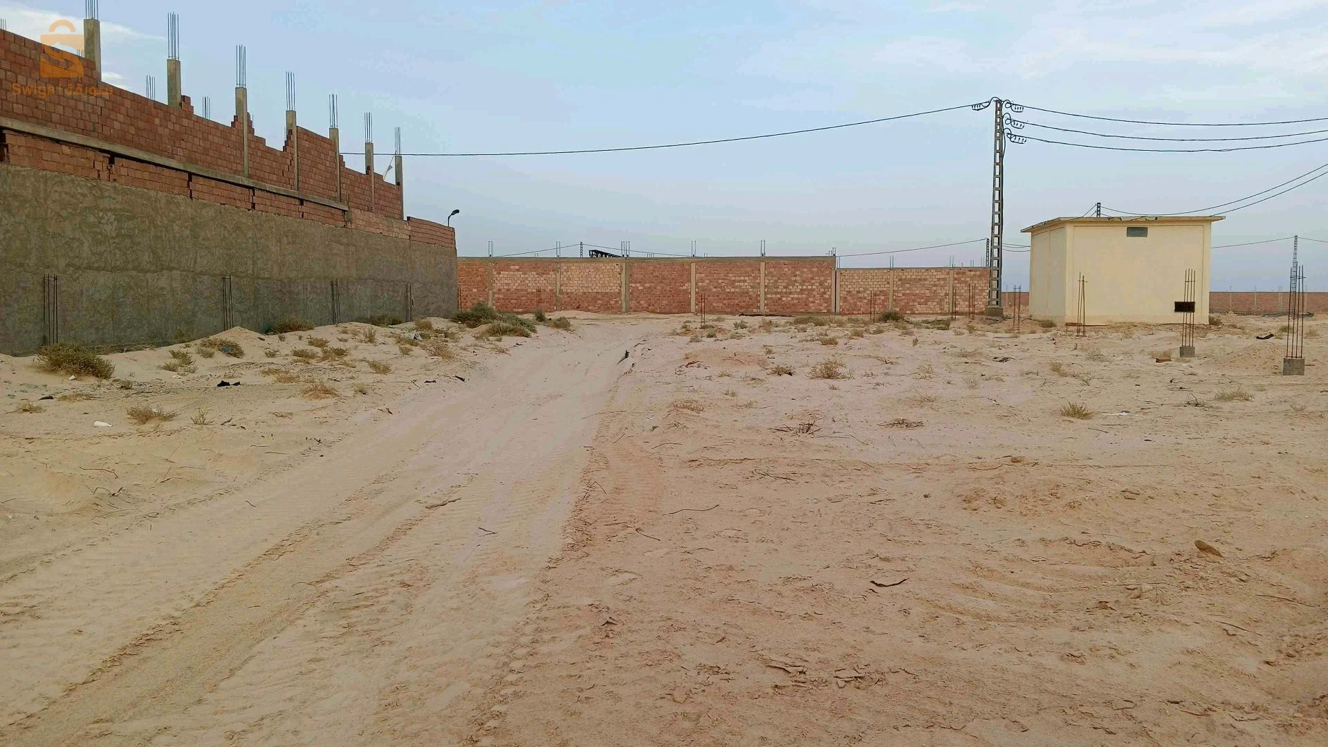 قطعة أرض في المنطقة الصناعية بمدينة جامعة ولاية المغير