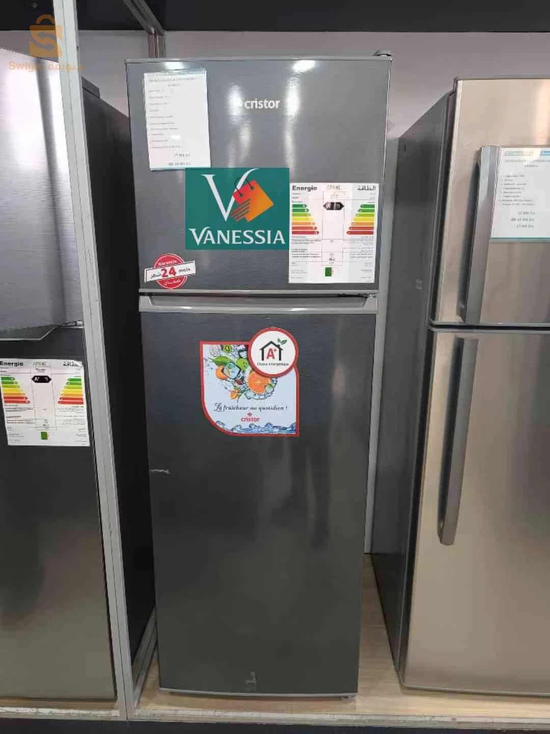 Refregirateur Cristor Defrost 410L