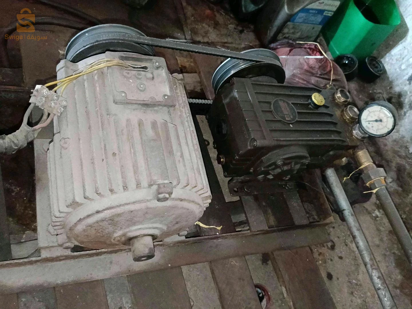 pompe clacheur 
compresseur 500l